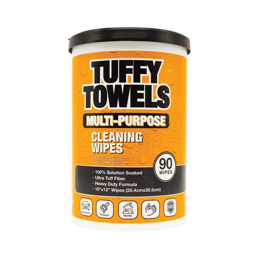 Tuffy Towels Multi-Purpose cleaning wipes, Citrus, 10 X 12 Inch, 90-Count - National Supply Company