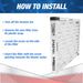 USFilters Air Filter 16 x 20 x 2 MERV 11 - For Residential and Commercial HVAC Systems, Micro Allergen Defense Filters (Actual Size: 15.8 x 19.8 x 1.8 Inches) - National Supply Company