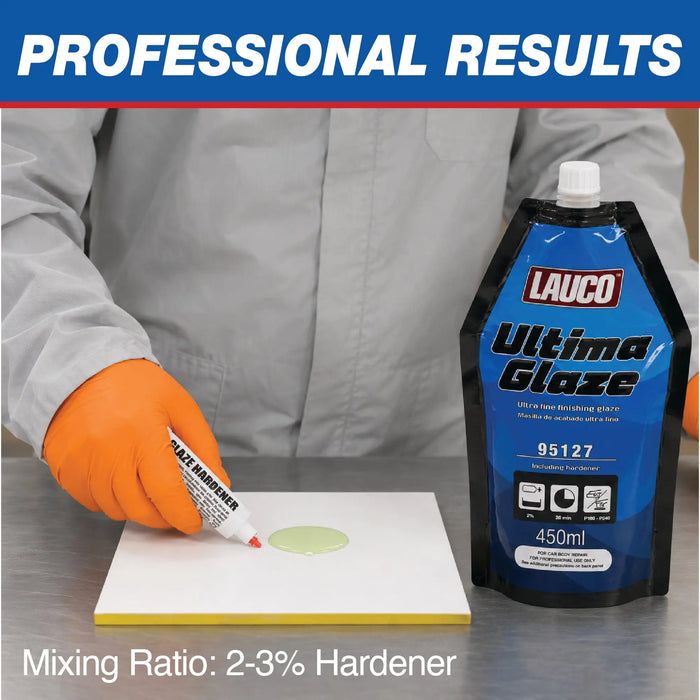 Ultima Glaze Ultra fine Finishing Glaze, 450ML Self-Leveling Polyester Finishing - (95127) National Supply Company