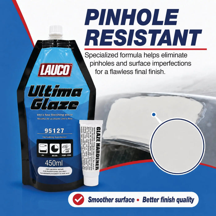 Ultima Glaze Ultra fine Finishing Glaze, 450ML Self-Leveling Polyester Finishing - (95127) National Supply Company