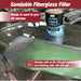 Ultra Fiber Sandable Fiberglass Filler for Fiberglass, Steel, Plastics, etc National Supply Company