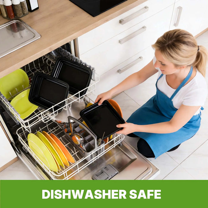 Uni-Pak Meal Prep Containers Reusable with Lids, Sturdy Leakproof & Food Safe, Microwave, Freezer, Dishwasher Safe Prep Containers, To Go Take Out Plastic Food Storage Uni-Pak