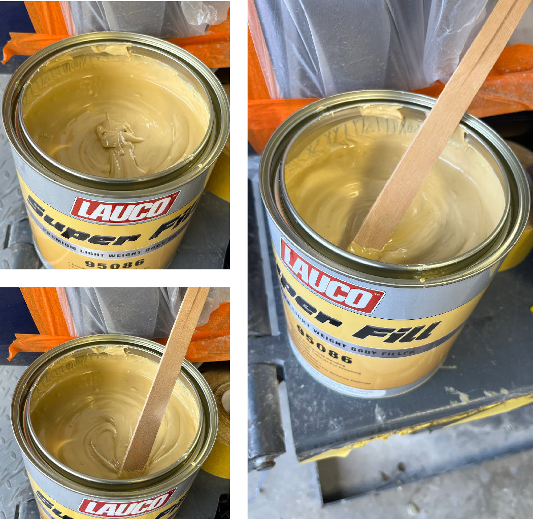 Super Fill Premium Lightweight Body Filler for Fast & Easy Automotive Repairs
