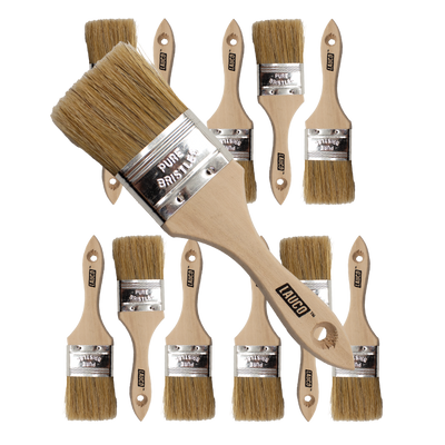 2 Inch Chip Paint Brush Light Brown (36 Pack)