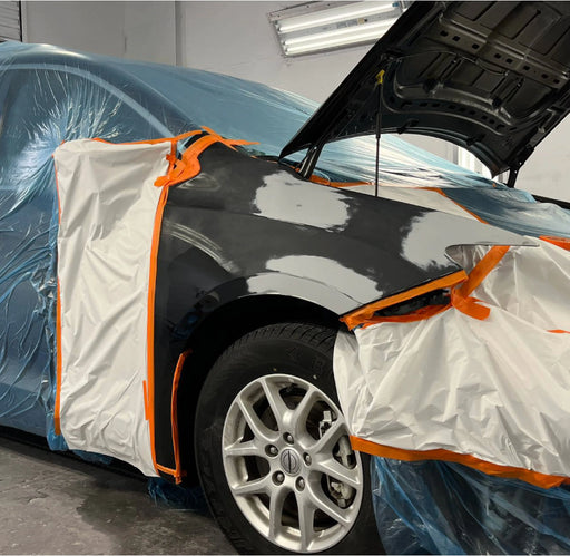 White Polyester Masking Paper 6", 12", 18", 36" x 750' - National Supply Company