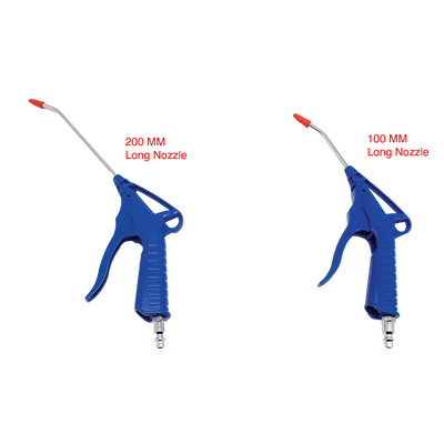 Air Blow Gun with Fixed Nozzle, Air Compressor w/ Angled Bent Nozzle Accessories