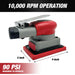 MAXX PROSS Square Pneumatic/ PSA / Vinyl sanding machine 3’ x 4’ / 75 x 100mm/ orbital sander, vibration sanding machine for Car Waxing, Auto Body Work, Wood working, Car Polisher - National Supply Company