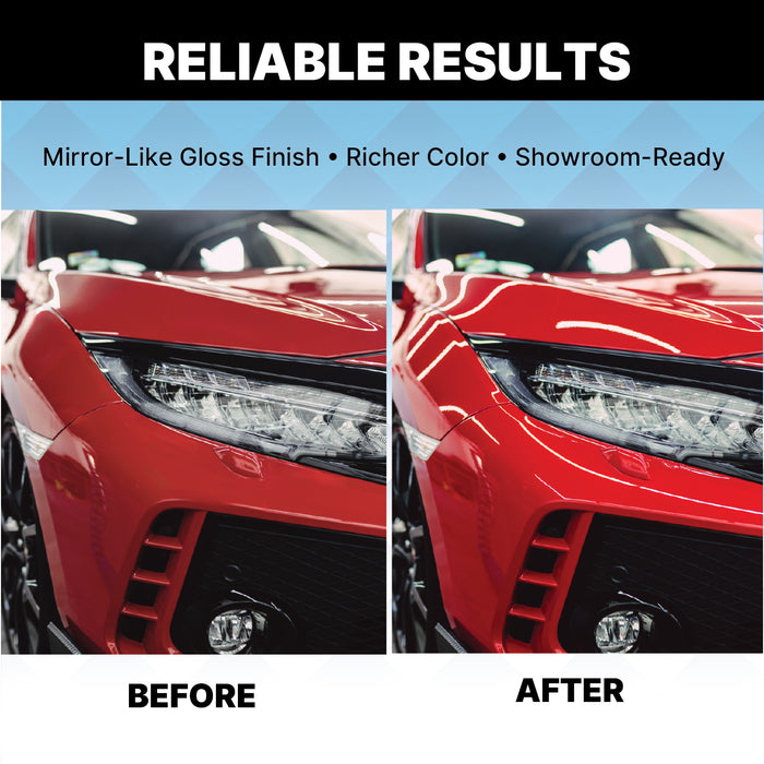 FinishX Automotive Refinishing Ultimate Speed Clear Coat (FC1100-1 Gallon) 4:1 Kit with Slow Activator/Hardener (FH1030-1 quart)