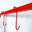 Adjustable Height Painting Hanger Rack, Automotive Paint Stand 6 Hooks and Swiveling Wheels