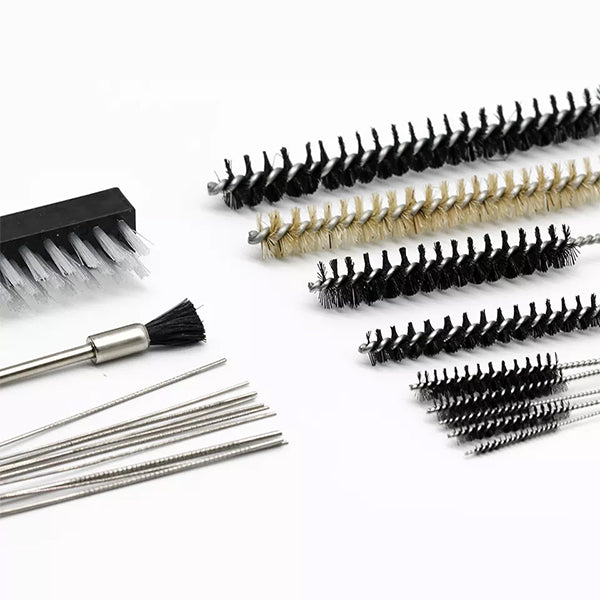 17pcs Multi-Purpose Spray Gun Cleaning Kit Car Cleaning Tools - Nylon Brushes Mini Brushes & Needles Metal Tube Cleaning Brush for Clean Airbrush Nozzles