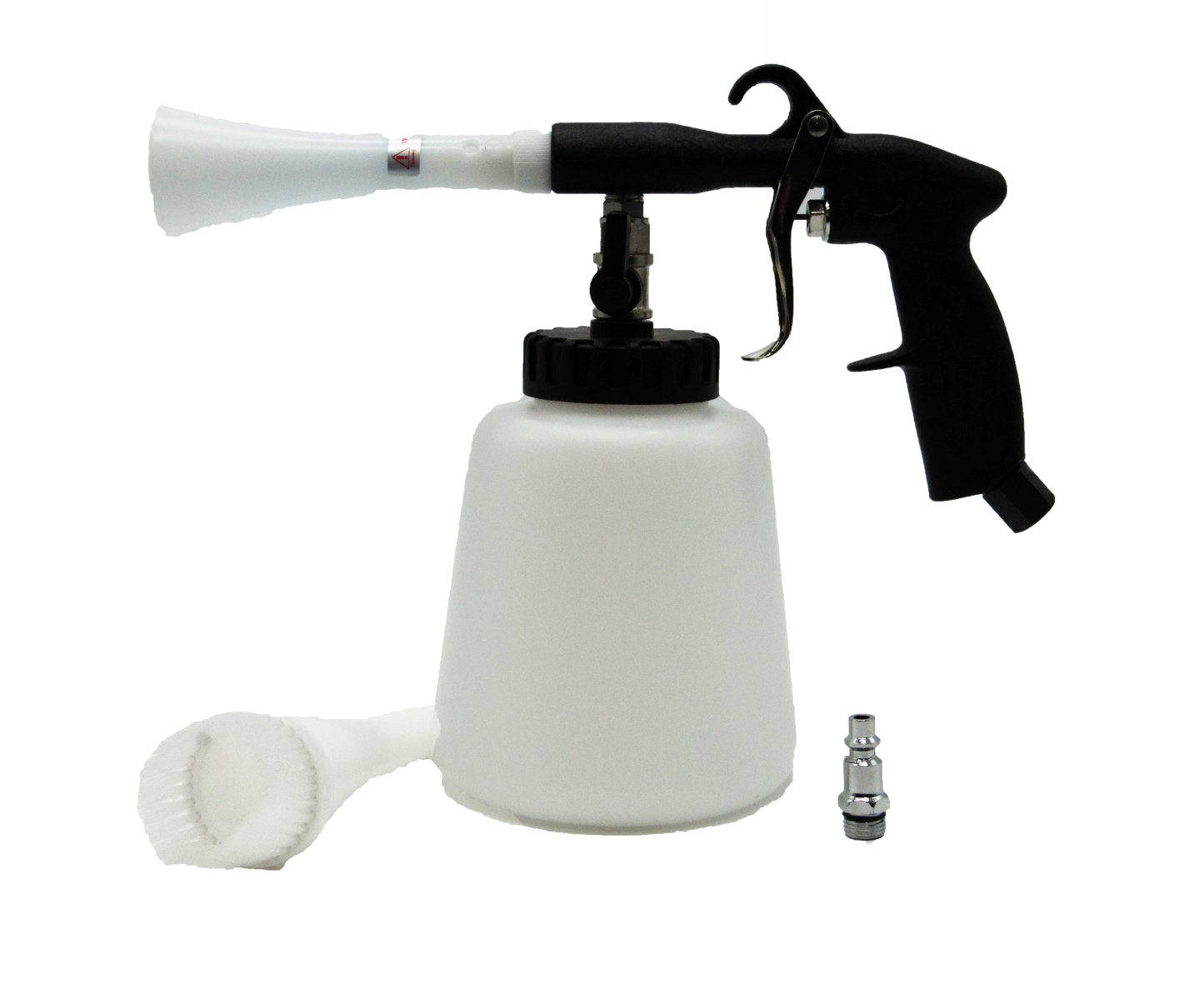 High Pressure Car Cleaning Tornado Air Gun Kit with 1L Foam Bottle, 2 Set Nozzle Sprayer Connector for Car Detailing