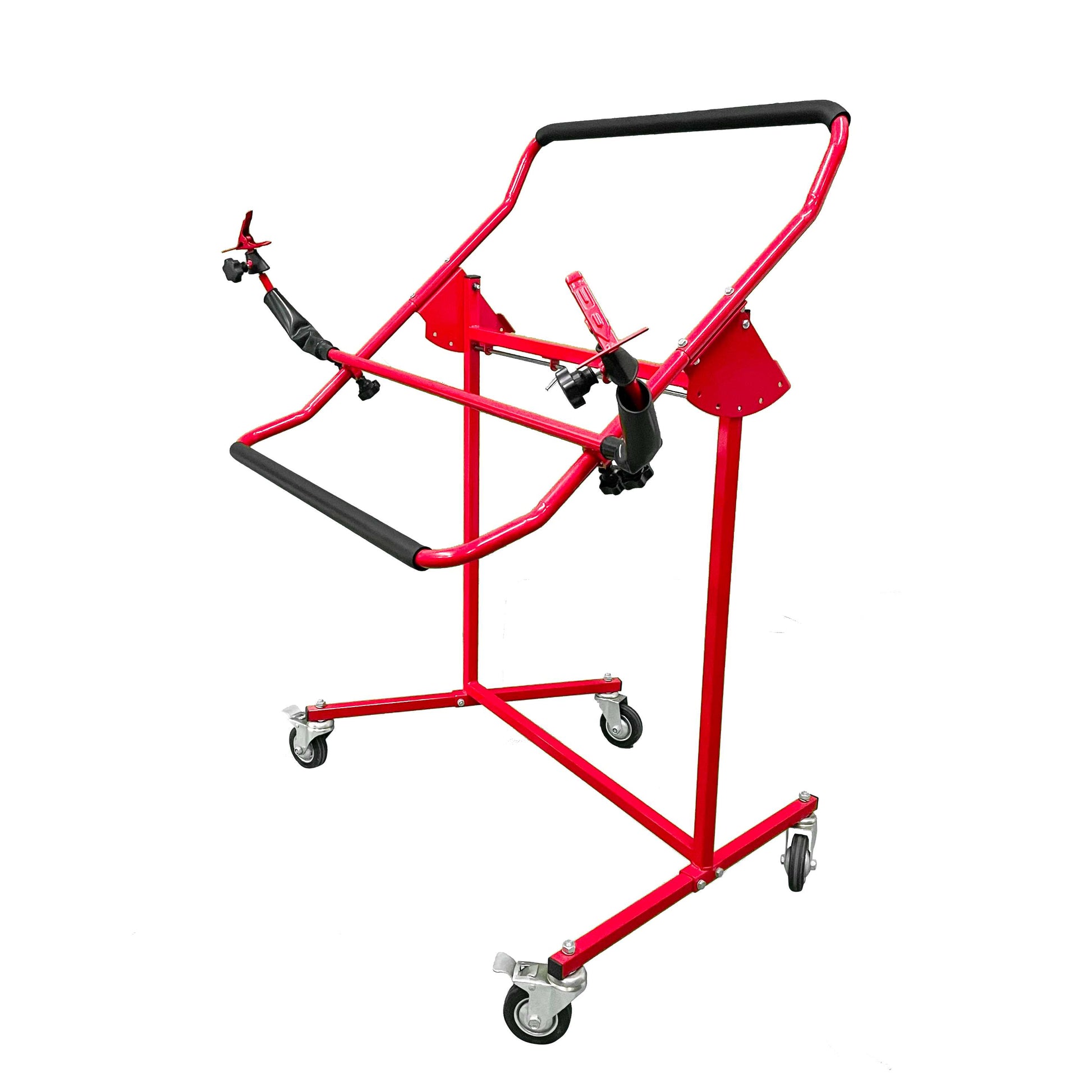 Adjustable Bumper Repair Stand - Securely Holds Plastic Car Bumper Covers for Automotive Bodyshop Repair