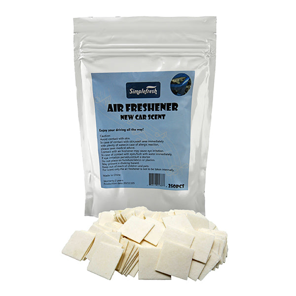Air Refresher for Car 250 Count Unwrapped